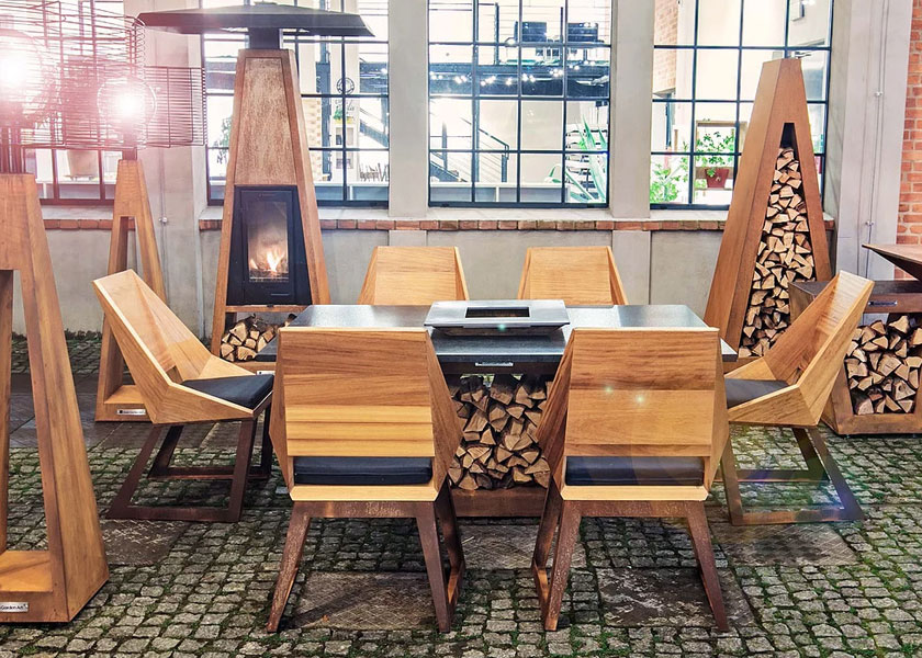 Quangarden - Zestaw stół i krzesła